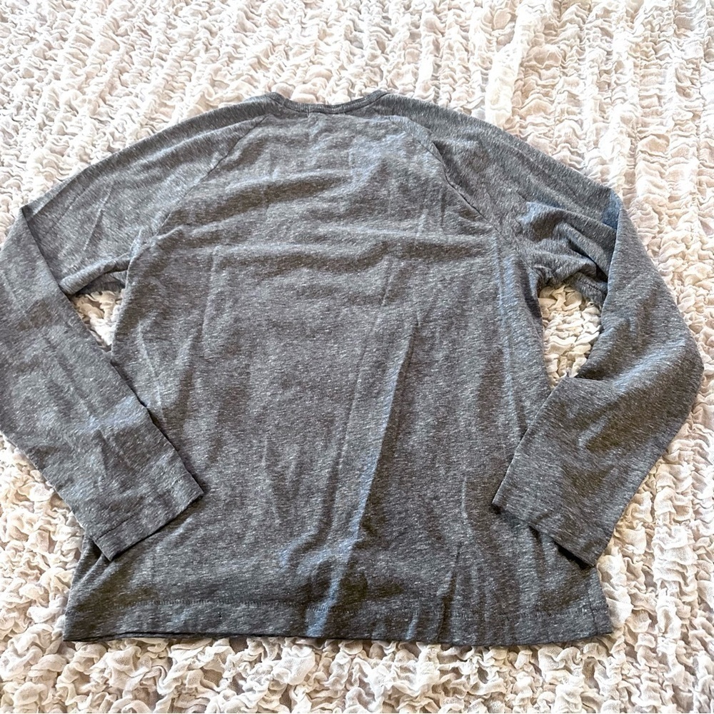 UGG Soft Knit Lounge Top Gray Long Sleeve Pajama Sleepwear Small - Picture 8 of 8